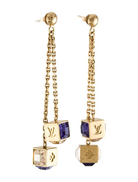 earrings louis vuitton|Louis Vuitton earrings ioffer.